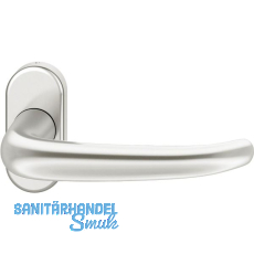 FSB Rahmentürdrücker 09 1023 Hochhaltefeder B ovale Rosette Aluminium silber FSB Rahmentürdrücker 09 1023 Hochhaltefeder B ovale Rosette Aluminium silber