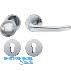 FSB Feuerschutz Wechselgarnitur 79 1053 AGL DIN PZ, rechts, Edelstahl matt