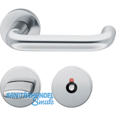 FSB Objekt Dr�ckergarnitur 72 1070 AGL auf Rosette WC, Edelstahl matt