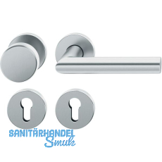 FSB Objekt Wechselgarnitur 72 1076 AGL auf Rosette PZ, rechts, Edelstahl matt FSB Objekt Wechselgarnitur 72 1076 AGL auf Rosette PZ, rechts, Edelstahl matt