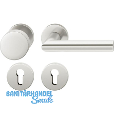 FSB Feuerschutz Wechselgarnitur 76 1076 AGL DIN PZ, rechts, silber eloxiert