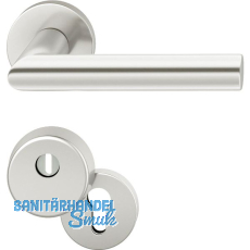 FSB Haust�rdr�ckergarnitur 12 1076 mit Kernziehschutz, Aluminium silber eloxiert