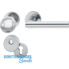 FSB Haustürwechselgarnitur 12 1076 mit Kernziehschutz, Edelstahl matt FSB Haustürwechselgarnitur 12 1076 mit Kernziehschutz, Edelstahl matt