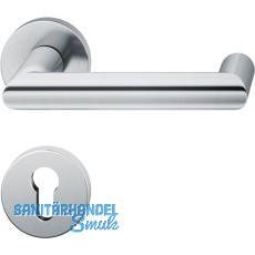 FSB Dr�ckergarnitur 12 1016 ASL auf Rosette PZ, Edelstahl matt