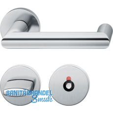 FSB Objekt Dr�ckergarnitur 72 1016 AGL auf Rosette WC, Edelstahl matt