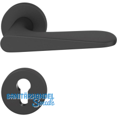 FSB Drückergarnitur 12 1144 ASL auf Rosette PZ, schwarz matt FSB Drückergarnitur 12 1144 ASL auf Rosette PZ, schwarz matt