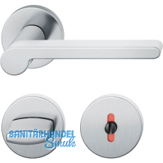 FSB Dr�ckergarnitur 12 1021 ASL auf Rosette WC DIN, Edelstahl matt