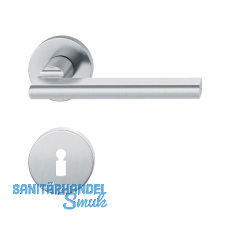 FSB Drückergarnitur 12 1035 ASL auf Rosette BB, Edelstahl matt FSB Drückergarnitur 12 1035 ASL auf Rosette BB, Edelstahl matt