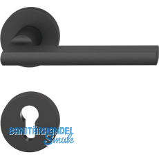 FSB Dr�ckergarnitur 12 1035 ASL auf Rosette PZ, schwarz matt