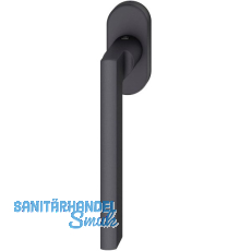 FSB Fenstergriff 34 1035 ovale Rosette, Aluminium schwarz matt FSB Fenstergriff 34 1035 ovale Rosette, Aluminium schwarz matt