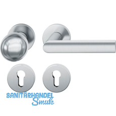 FSB Wechselgarnitur 12 1108 ASL auf Rosette PZ, Knopf fest, Edelstahl matt