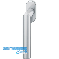 FSB Fenstergriff 34 1108 ovale Rosette, Edelstahl matt