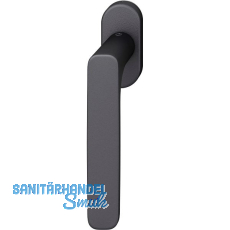 FSB Fenstergriff 34 1289 ovale Rosette, Aluminium schwarz matt FSB Fenstergriff 34 1289 ovale Rosette, Aluminium schwarz matt