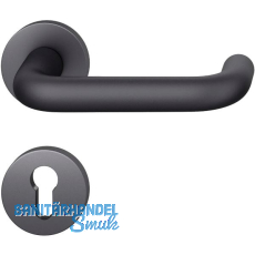 FSB Dr�ckergarnitur 12 1070 ASL auf Rosette PZ, schwarz matt