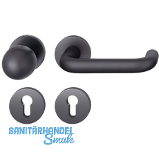 FSB Feuerschutz Wechselgarnitur 79 1070 AGL �NORM PZ, rechts, schwarz matt