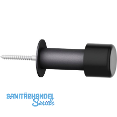 FSB Wandt�rpuffer 38 3880 L�nge 90 mm, Aluminium schwarz matt