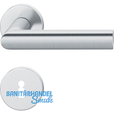 FSB Drückergarnitur 12 1108 ASL auf Rosette BB, Edelstahl matt FSB Drückergarnitur 12 1108 ASL auf Rosette BB, Edelstahl matt