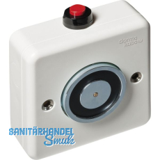 DORMAKABA Haftmagnet mit Unterbrechertaster 500 A weiß RAL 9016 DORMAKABA Haftmagnet mit Unterbrechertaster 500 A weiß RAL 9016