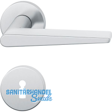 FSB Drückergarnitur 12 1005 ASL auf Rosette BB, Edelstahl matt FSB Drückergarnitur 12 1005 ASL auf Rosette BB, Edelstahl matt