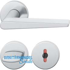 FSB Dr�ckergarnitur 12 1005 ASL auf Rosette WC, Edelstahl matt