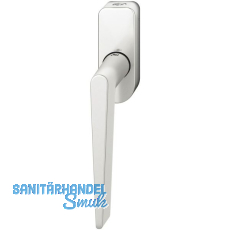 FSB Fenstergriff 34 1005 abschlie�bar ovale Rosette, Aluminium silber eloxiert