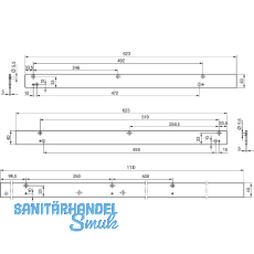 DORMAKABA Montageplattenset f�r GSR-BG XEA