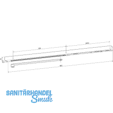 DORMAKABA Gleitschiene G-EMR XEA, ohne elektromechanische Feststellung, silber DORMAKABA Gleitschiene G-EMR XEA, ohne elektromechanische Feststellung, silber