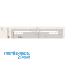 DORMAKABA Gleitschiene GSR-EMR2-V-BG- XEA, silber