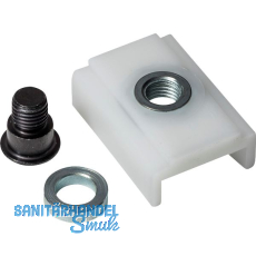 DORMAKABA Gleitstück und Schraube für ITS 96 Gleitschiene G96 N DORMAKABA Gleitstück und Schraube für ITS 96 Gleitschiene G96 N