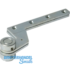 DORMAKABA Zapfenband 7411 K/56 f. stumpfe Holzt�ren mitT�rhebel, verzinkt