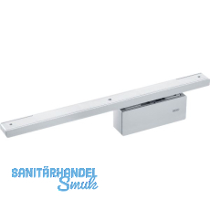 Türdämpfung ActiveStop aufliegend für Glastüren, silber Türdämpfung ActiveStop aufliegend für Glastüren, silber