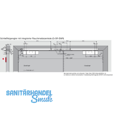 DORMAKABA Türschließer TS 93 B GSR-EMR1-V,EN 2-5, 2-flg. Gleitschiene, silber DORMAKABA Türschließer TS 93 B GSR-EMR1-V,EN 2-5, 2-flg. Gleitschiene, silber