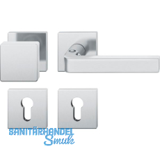 FSB Wechselgarnitur 12 1004 ASL auf Rosette PZ, Edelstahl matt