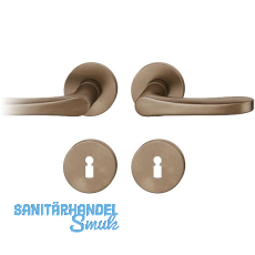 FSB Dr�ckergarnitur 12 1106 ASL auf Rosette BB, Bronze dunkel patiniert