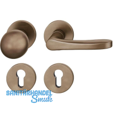 FSB Wechselgarnitur 12 1106 ASL auf Rosette PZ, Bronze dunkel patiniert FSB Wechselgarnitur 12 1106 ASL auf Rosette PZ, Bronze dunkel patiniert