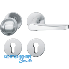 FSB Wechselgarnitur 12 1106 ASL auf Rosette PZ, Edelstahl matt