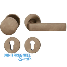 FSB Wechselgarnitur 12 1267 ASL auf Rosette PZ, Bronze dunkel patiniert FSB Wechselgarnitur 12 1267 ASL auf Rosette PZ, Bronze dunkel patiniert