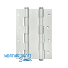 Pendelt�rband doppelt wirkend, Rollen � 16 mm, H�he 180 mm, silber eloxiert