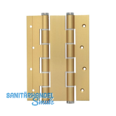 Pendeltürband doppelt wirkend, Rollen ø 16 mm, Höhe 180 mm, Alu gold eloxiert Pendeltürband doppelt wirkend, Rollen ø 16 mm, Höhe 180 mm, Alu gold eloxiert