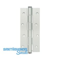 Pendelt�rband einseitig wirkend, Rollen � 16 mm, H�he 180 mm, silber eloxiert