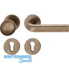 FSB Wechselgarnitur 12 1242 ASL auf Rosette PZ, Bronze dunkel patiniert FSB Wechselgarnitur 12 1242 ASL auf Rosette PZ, Bronze dunkel patiniert