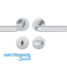 FSB Dr�ckergarnitur 12 1242 ASL auf Rosette WC, Edelstahl matt