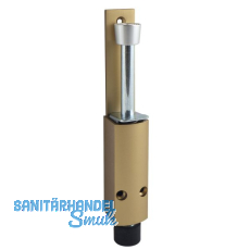 T�rfeststeller 1222 Hub 60 mm, 35 x 225 mm, Aluminium goldf�rbig lackiert