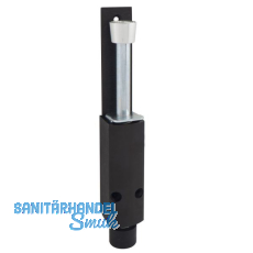 T�rfeststeller 1222 Hub 60 mm, 35 x 225 mm, Aluminium dunkelbraun eloxiert