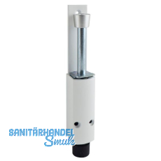Türfeststeller 1226 Hub 120 mm, 35 x 357 mm, Aluminium weiß beschichtet Türfeststeller 1226 Hub 120 mm, 35 x 357 mm, Aluminium weiß beschichtet