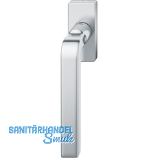 FSB Fenstergriff 34 1004 eckige Rosette, Edelstahl matt