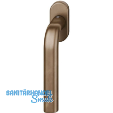 FSB Fenstergriff 34 1242 ovale Rosette, Bronze dunkel patiniert gewachst