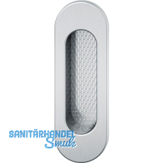 FSB Schiebet�rmuschel 42 4215 oval 35 x 105 mm, Edelstahl matt