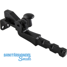 Torhalter 1302 Gr.1,L�nge sichtbar 110mm,Wandmontage,Temperguss schwarz lackiert
