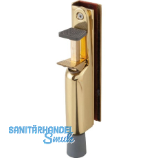 T�rfeststeller 1132 f�r Glast�ren, Hub 30 mm, 210 x 36 mm, Messing poliert